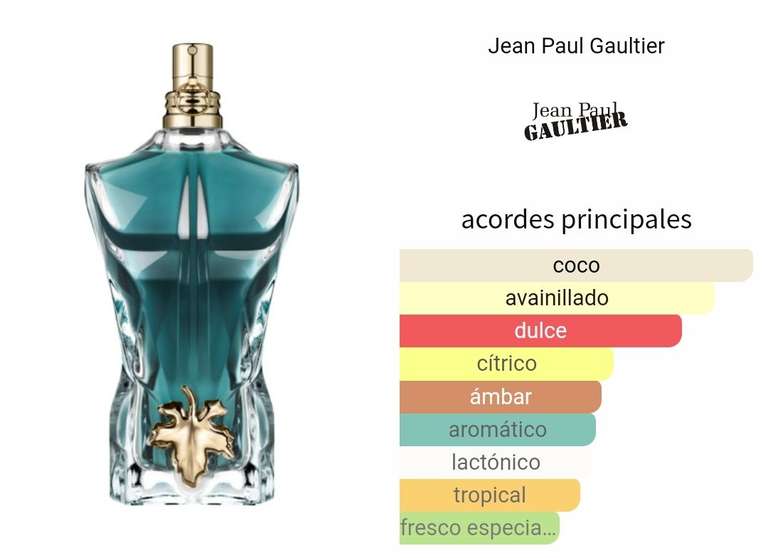 Walmart: Perfume Jean Paul Gaultier Le Beau 125ml EDT