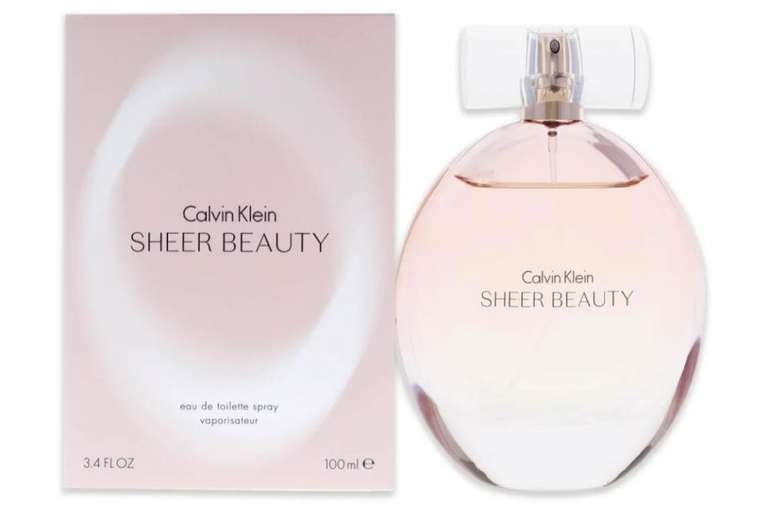 Walmart: Perfume Calvin Klein Sheer Beauty EDT 100 ml