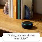 Amazon: Echo Dot (3ra gen) con Evolux de Lloyds Foco Inteligente, Multicolor | Negro