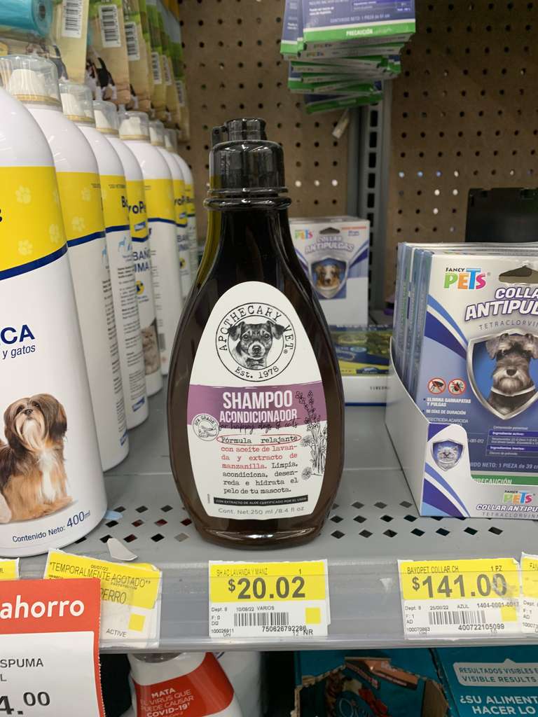 Walmart: Shampoo para Perrito