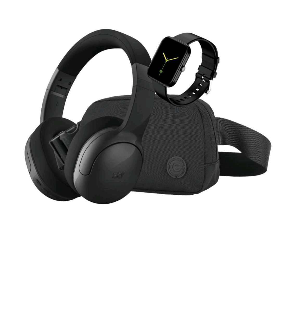 Sam's Club: Pack audífonos +smartwatch+ bolsa