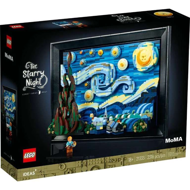 LEGO 21333 - La Noche Estrellada de Vincen Van Gogh