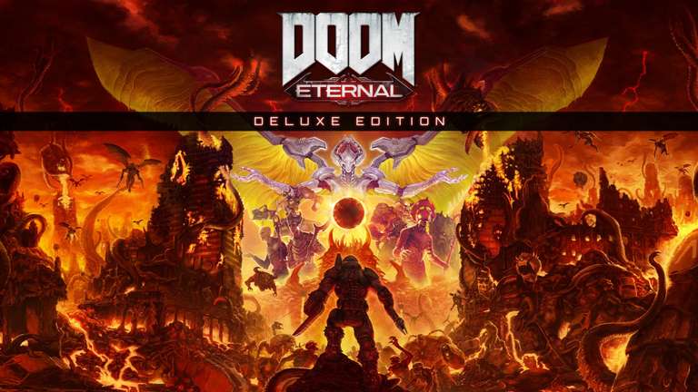 Nintendo Eshop Argentina - DOOM Eternal Deluxe Edition (Juego base + DLC) (105.00 MXN con impuestos)