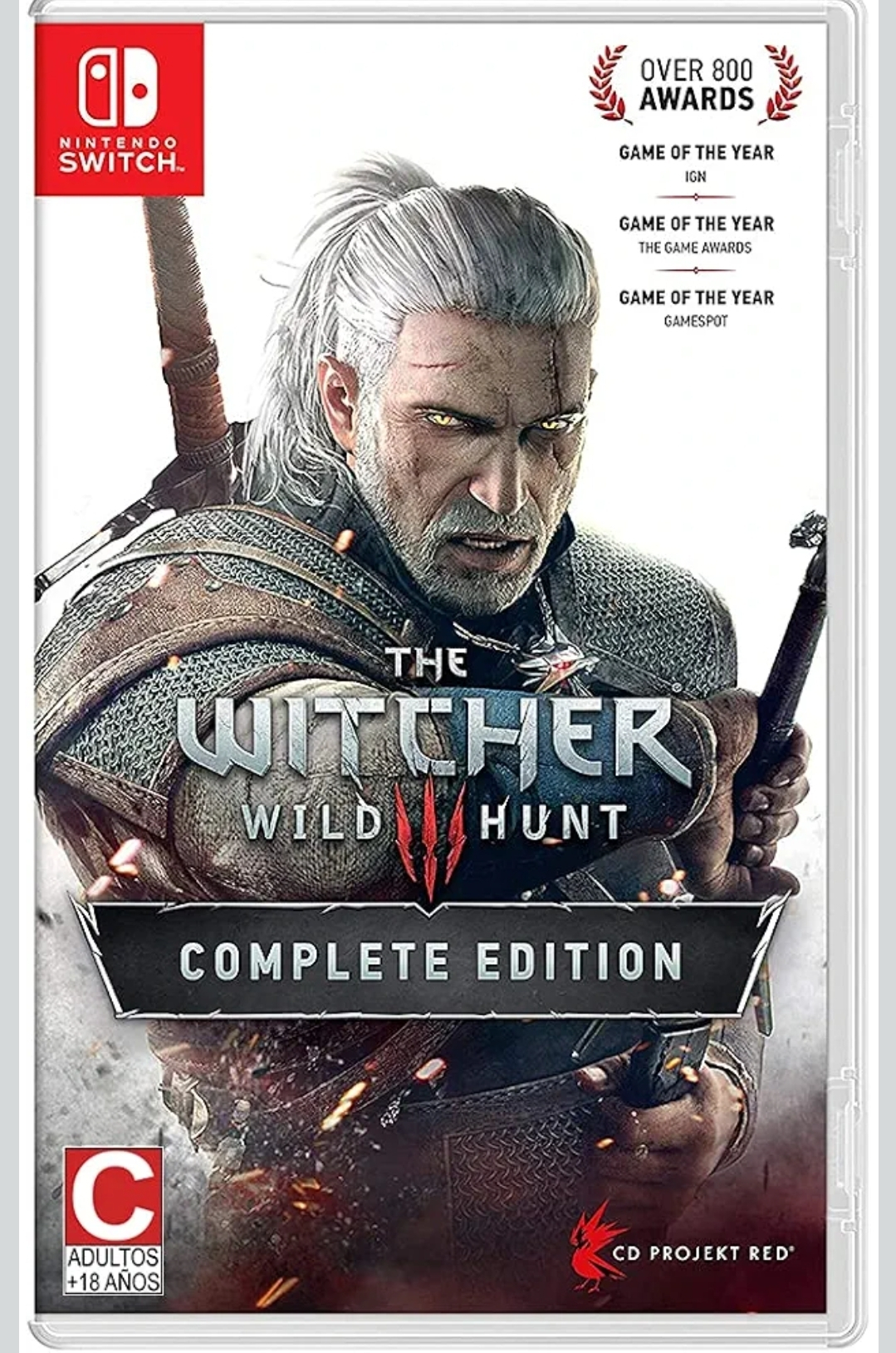 Amazon Mexico - The Witcher 3: Wild Hunt - Nintendo Switch - Complete Edition (Leer descripción)