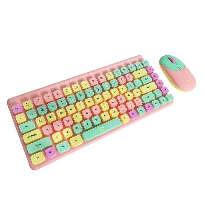 Walmart: Pack teclado + mouse inalambrico STF (2 colores disponibles) - Toltecas