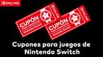 2 Cupones para juegos Nintendo Switch (eshop Argentina) ($583mxn c/u)