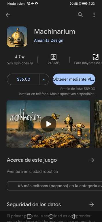Google Play: Machinarium