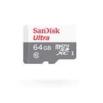Amazon: Micro SD SanDisk Ultra 64 GB