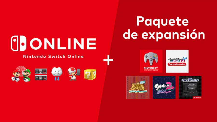 Nintendo MX - BAJA PRECIO del Plan Anual Familiar e Individual de Nintendo  Switch Online + Paquete de expansión 