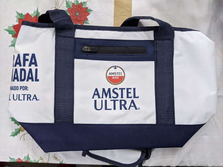 Chedraui: Hielera para 12 cervezas GRATIS al comprar Amstel Ultra