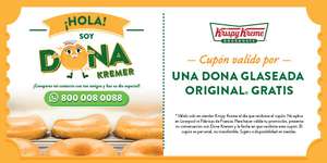 Krispy Kreme: GRATIS Dona Glaseada