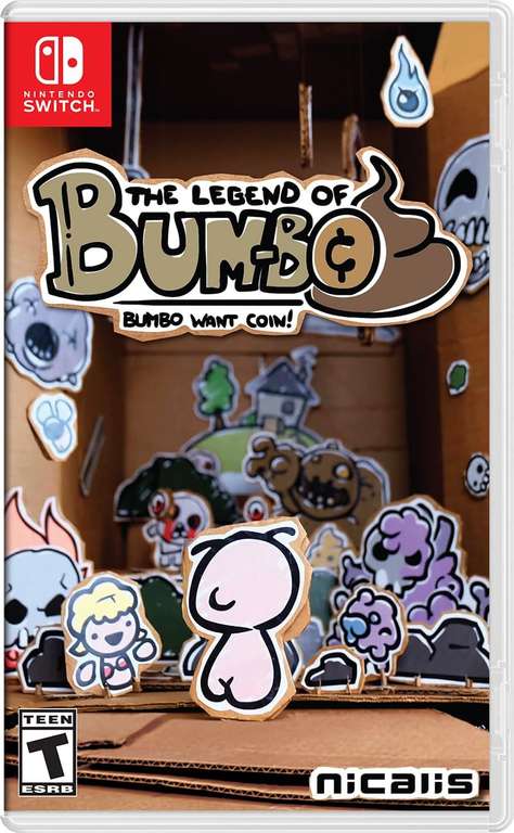 Amazon USA: The Legend of Bum-bo para Nintendo Switch (Juego precuela a "Binding of Isaaac")