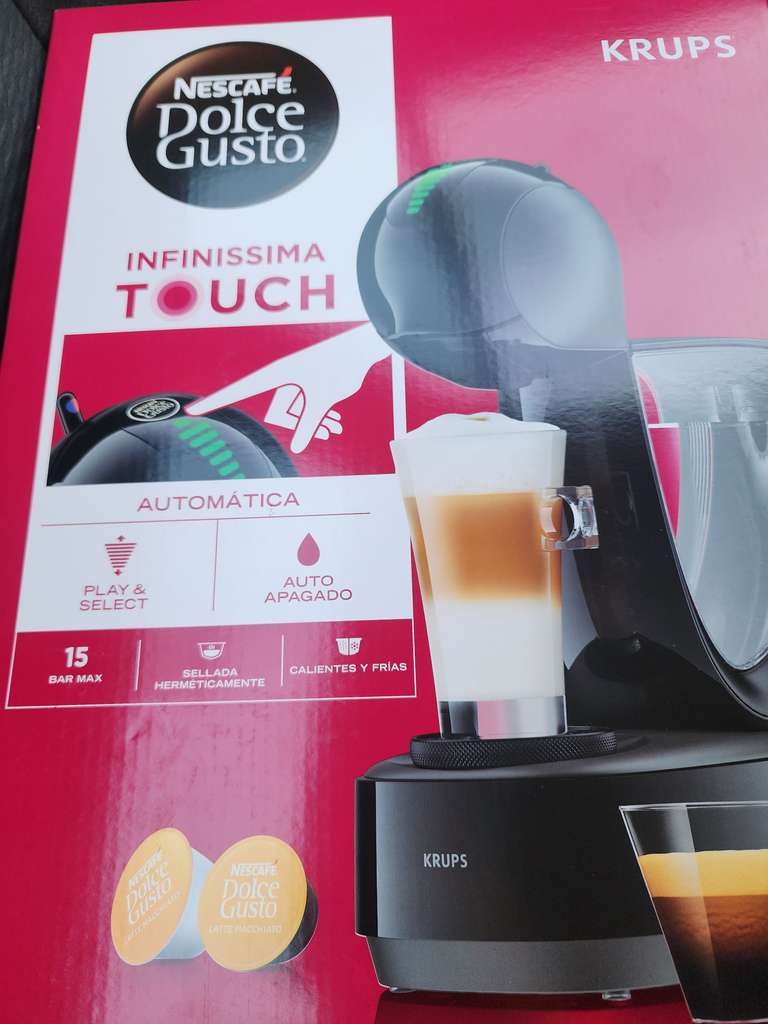Chedraui: Cafetera Dolce Gusto Infinissima Touch