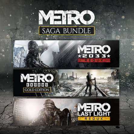 Playstation Store Turquia - Metro Saga Bundle (3 juegos + DLC) con tutorial Mercado Pago (albo y spin funcionan tambien)