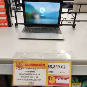 Walmart: Laptop Lenovo con pantalla táctil en liquidación