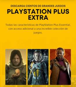 Playstation Store: Playstation Plus Extra 12 meses $900