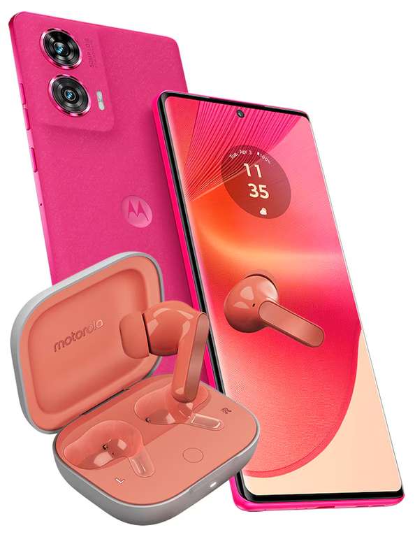 Liverpool: Motorola Moto Edge 50 Fusion POLED 6.6 pulgadas Telcel + audífonos