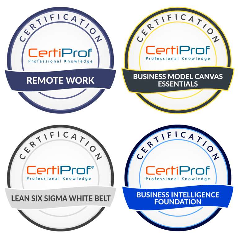 CertiProf: 6 Certificaciones GRATIS (Digital Marketing, Scrum, Remote Work y Más)