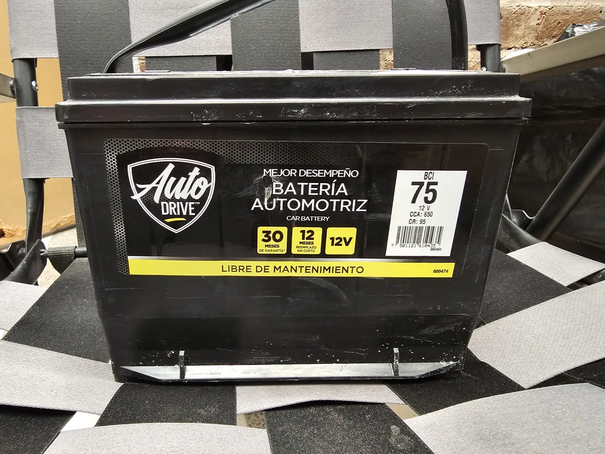Bodega aurrera: bateria automotriz auto drive 75 (mini promonovela)