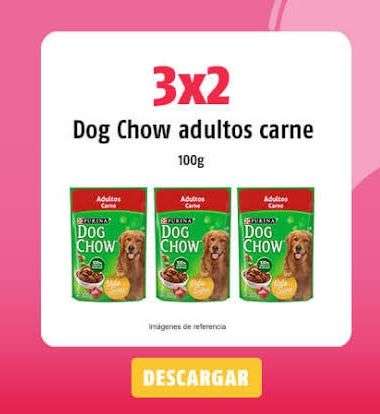 OXXO. Sobres Dog Chow 3x2