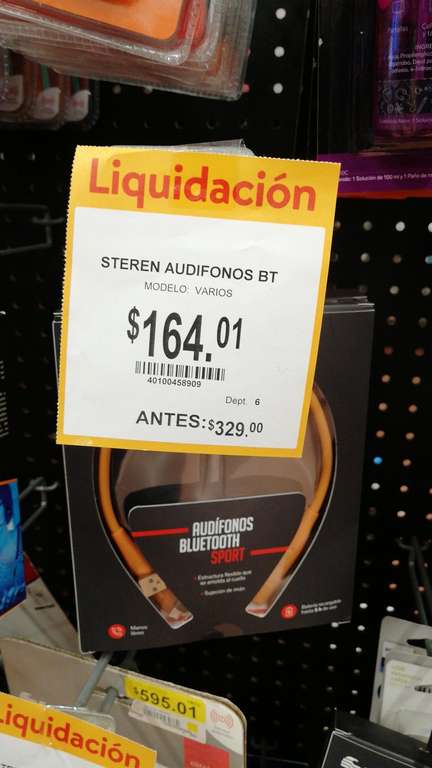 Walmart: Steren audífonos Bluetooth