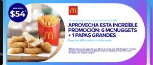 Mercado Pago: McDonald’s $25 descuento