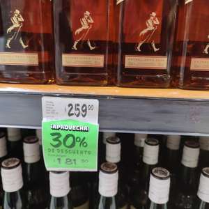 Chedraui: Whisky Etiqueta roja 700ml