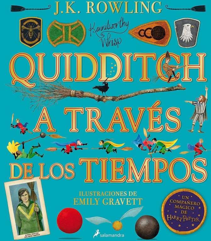Amazon: Quidditch A Través De Los Tiempos - Ilustrado, pasta dura.