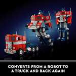 Amazon: Kit de Construcción Lego 10302 Optimus Prime (1508 Piezas)