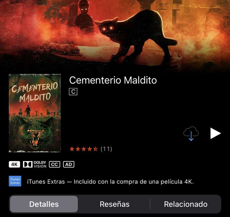 iTunes: Cementerio Maldito