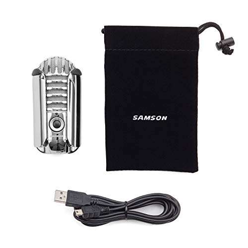 Amazon: Micrófono de condensador cardioide Samson SAMTR