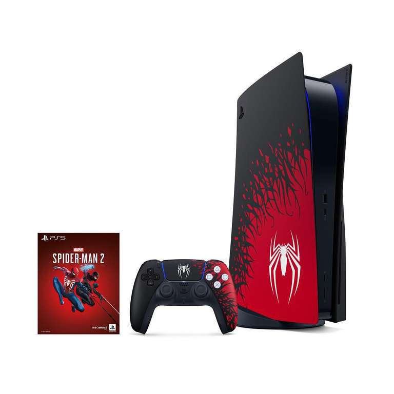 Elektra: Consola PS5 Marvel’s Spider-Man 2 Edición Limitada más Juego Spider-Man 2 | Precio agregando al carrito