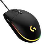 amazon:Logitech G203 LIGHTSYNC Mouse Gaming con Iluminación RGB Personalizable,