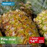 Walmart: Martes de Frescura 31 Enero: Piña $14.90 kg • Jitomate ó Plátano ó Aguacate $19.90 kg