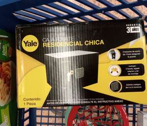 Walmart: Caja Fuerte Residencial Yale en su última liquidación