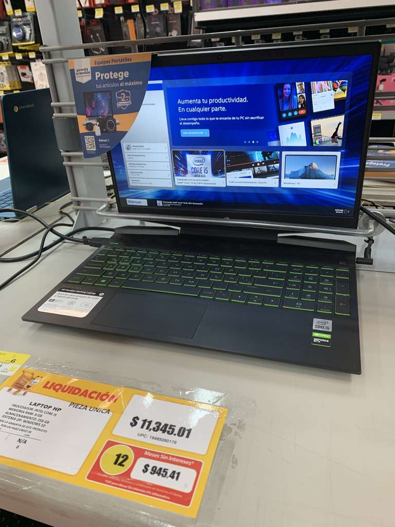 Laptop HP en Walmart Perisur (única pieza)