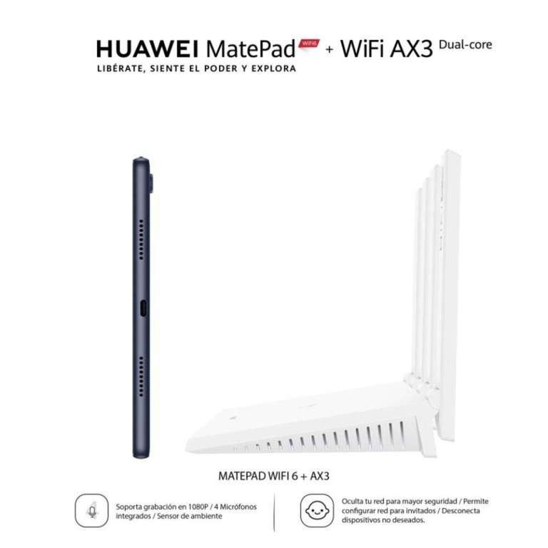 Walmart: Combo Tablet Huawei MatePad 10.4 Kirin 820 WiFi6 128G + Router AX3 Dual Core