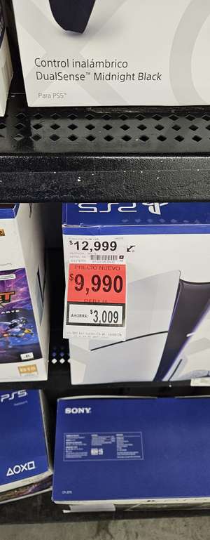Walmart: PS5 slim con lector de discos, pabellón cuemanco - Pabellón
