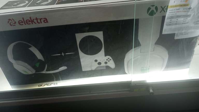 Elektra: Consola Xbox Series S Bundle headset Astro blanco