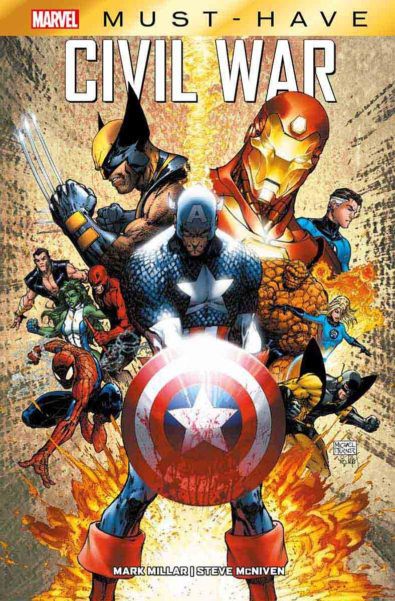 Amazon: Civil War (Marvel Must Have) - HC en Español