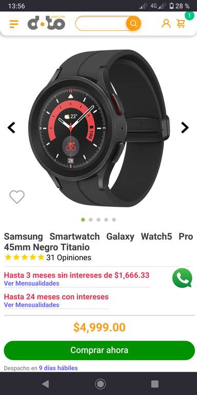 Doto: Samsung Galaxy Watch 5 Pro