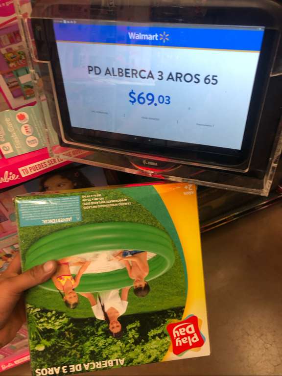 Walmart: Pd Alberca 3 aros
