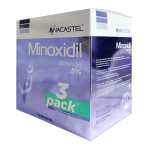 Costco: Anacastel, Minoxidil 5% 3 piezas con 60 ml c/u