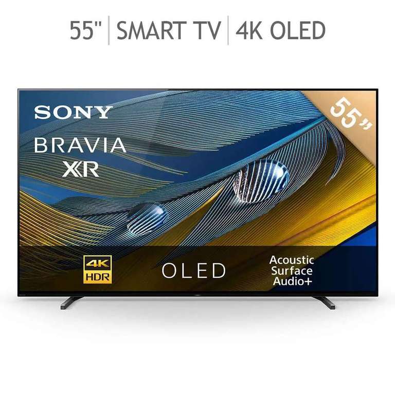 Costco: Sony, Pantalla 4K OLED 55" Android TV XR-55A80J | HDMI 2.1 | 120hz (MSI con TDC Citibanamex)