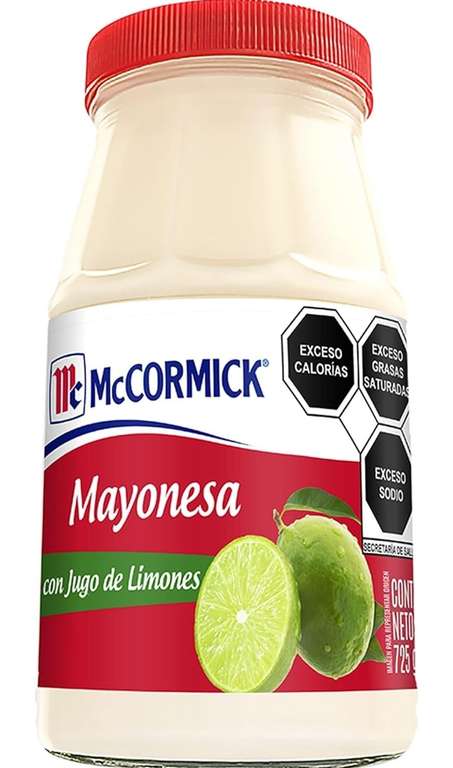 Amazon: McCormick Mayonesa con Limón 725 g