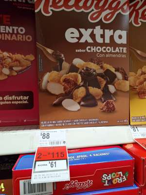 Bodega Aurrera: Kellogg's Extra sabor chocolate 2X115 NACIONAL