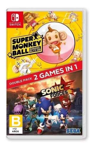 Mercado Libre: Sonic Forces, Super Monkey Ball: Banana Blitz HD Double pack Standard Edition SEGA Nintendo Switch Físico