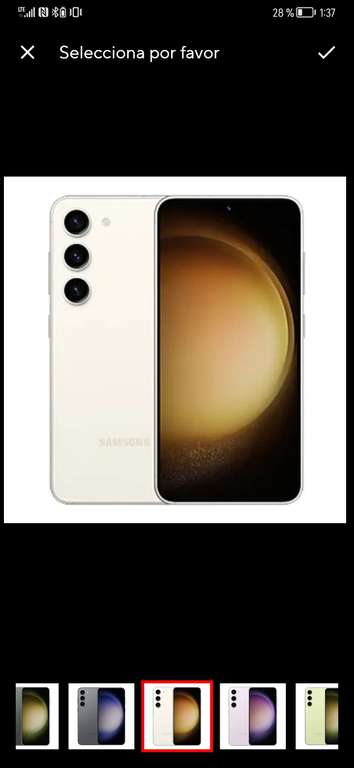 AliExpress: Samsung Galaxy S23 Reacondicionado