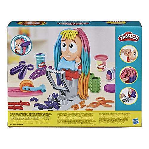Amazon: Play Doh La peluquería - Juego para niños de 3 años en adelante con 8 latas Tricolor - latas de 56 Gramos - No tóxico
