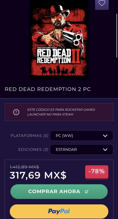 Red Dead Redemption 2 PC (CD Keys)